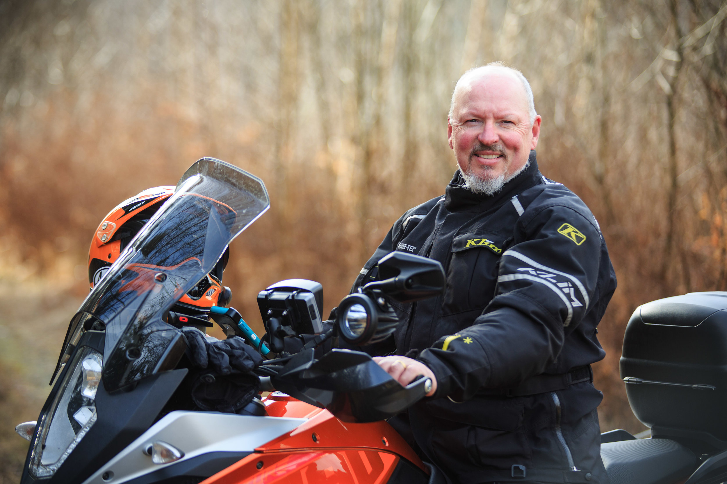 Motorcycle portrait