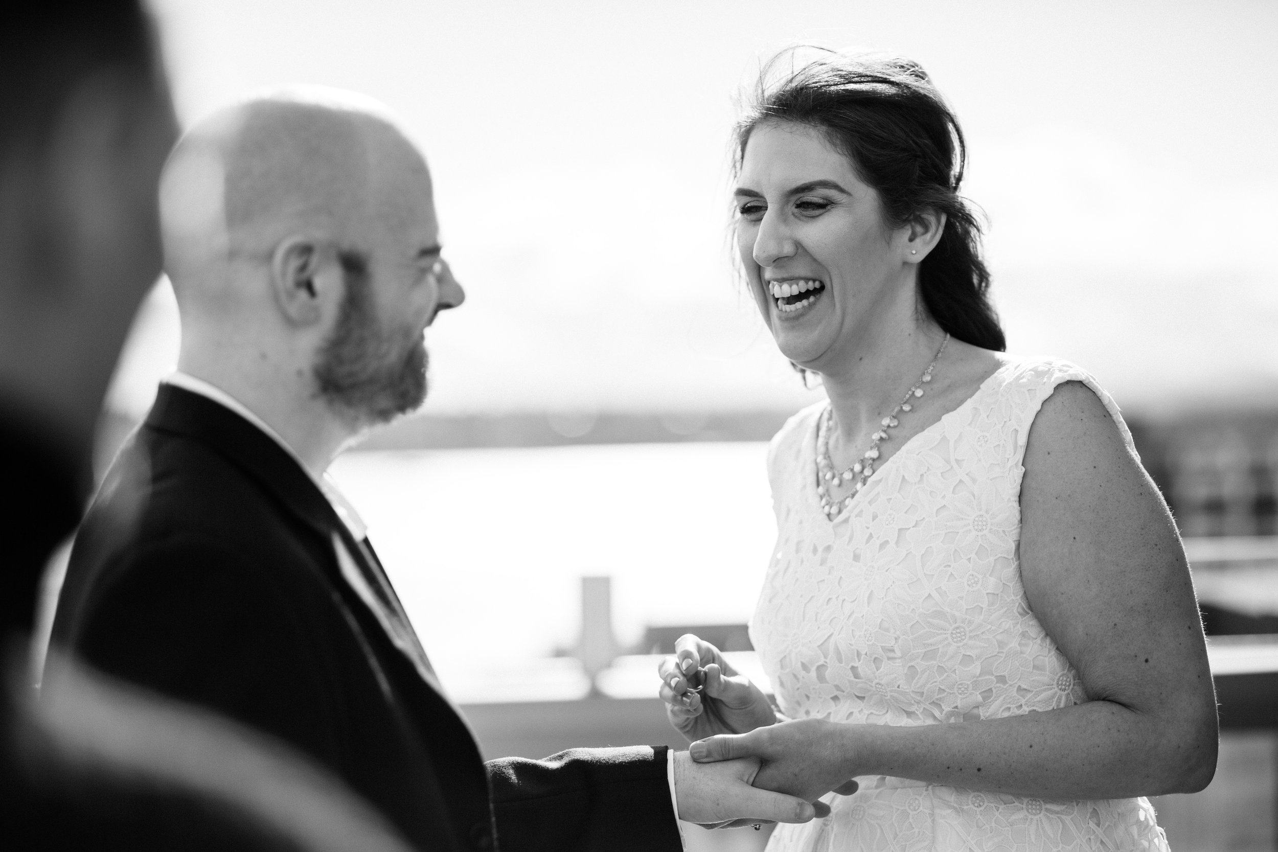 Wedding ceremony at Seattle courthouse