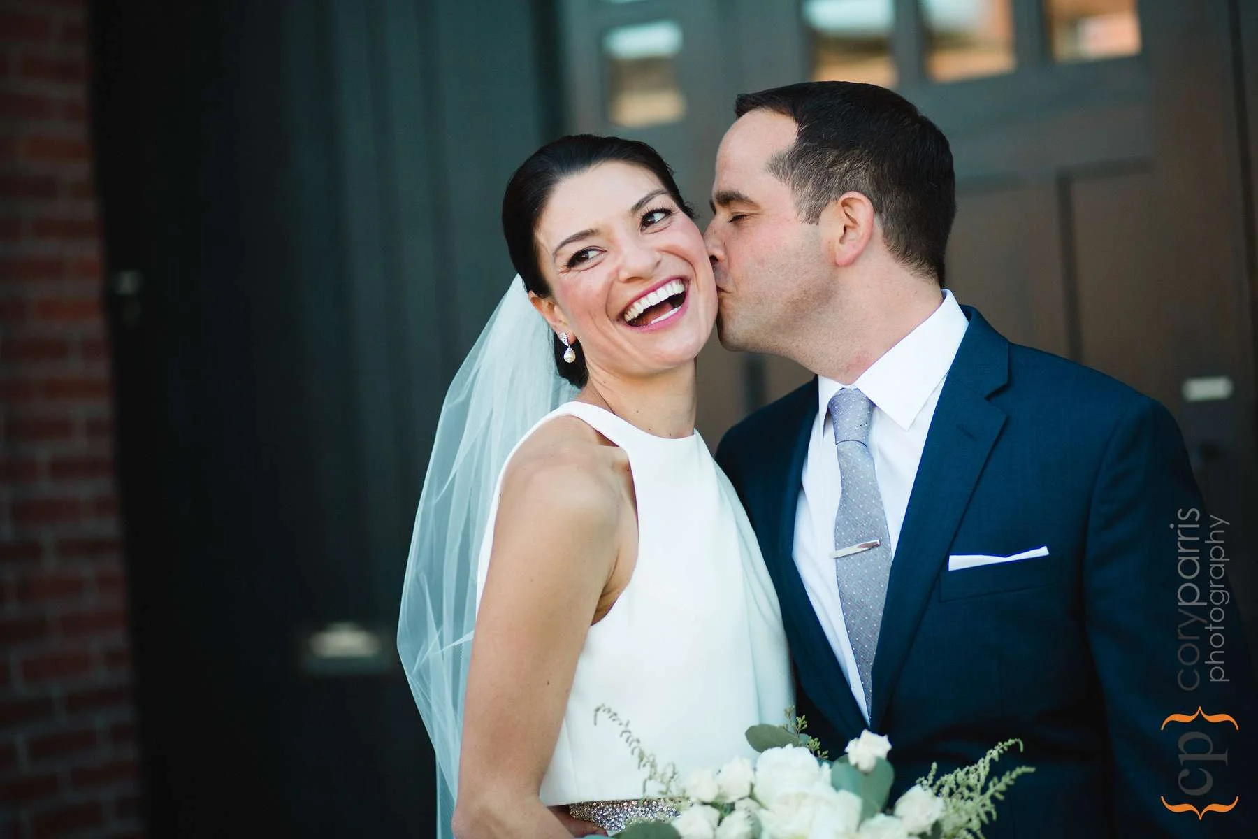 Hilary and Dave at their Georgetown Ballroom wedding!