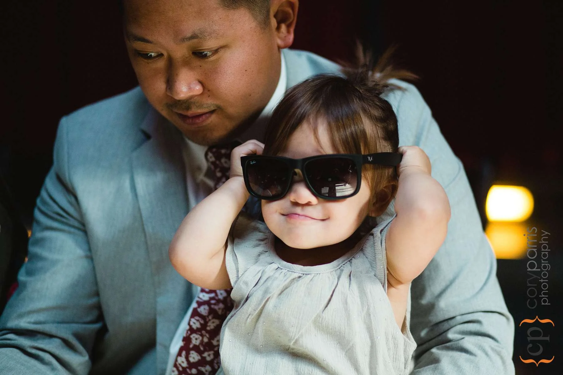 Adorable wedding guest