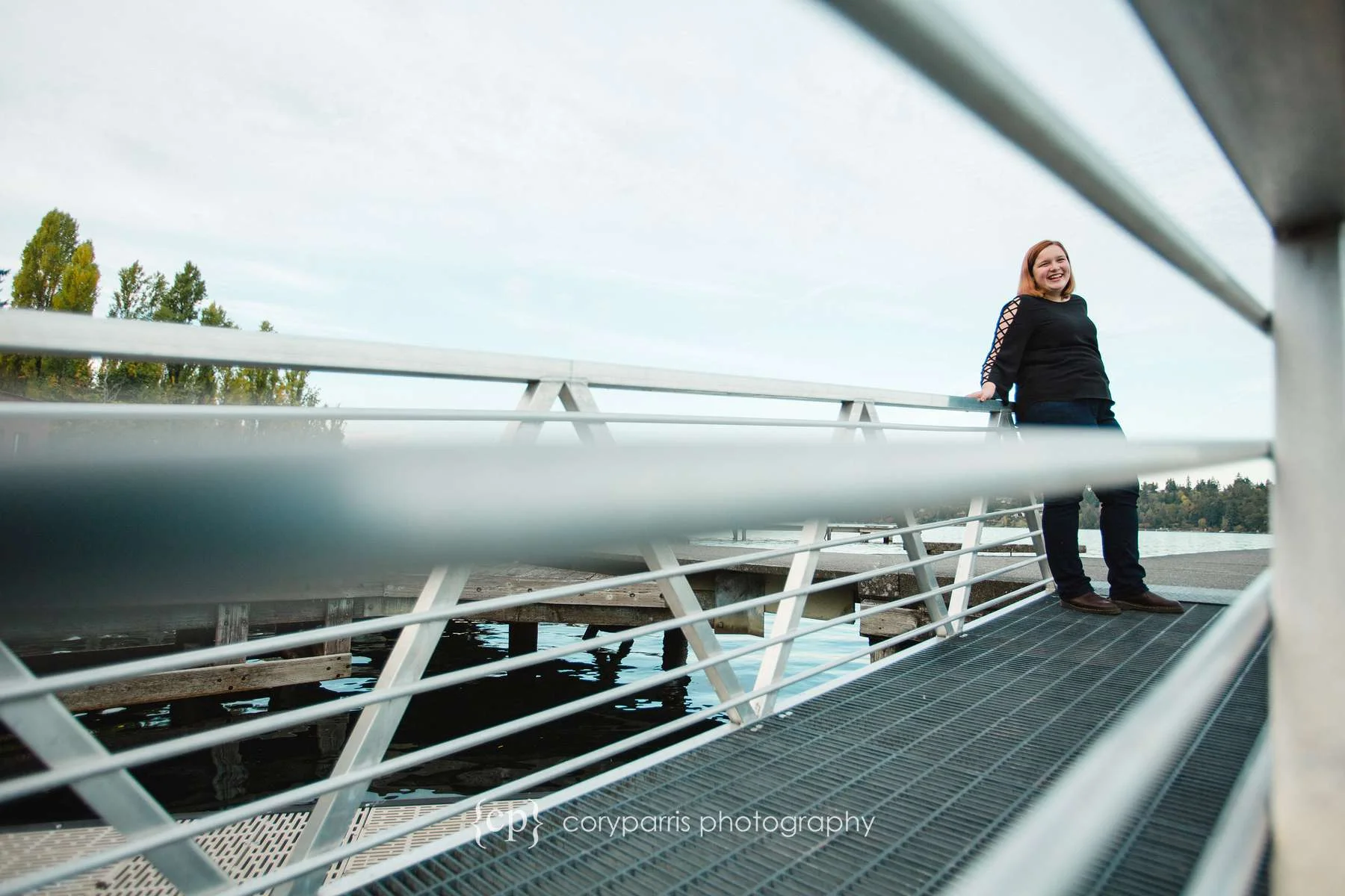 Dock portrait photographer Mercer Island
