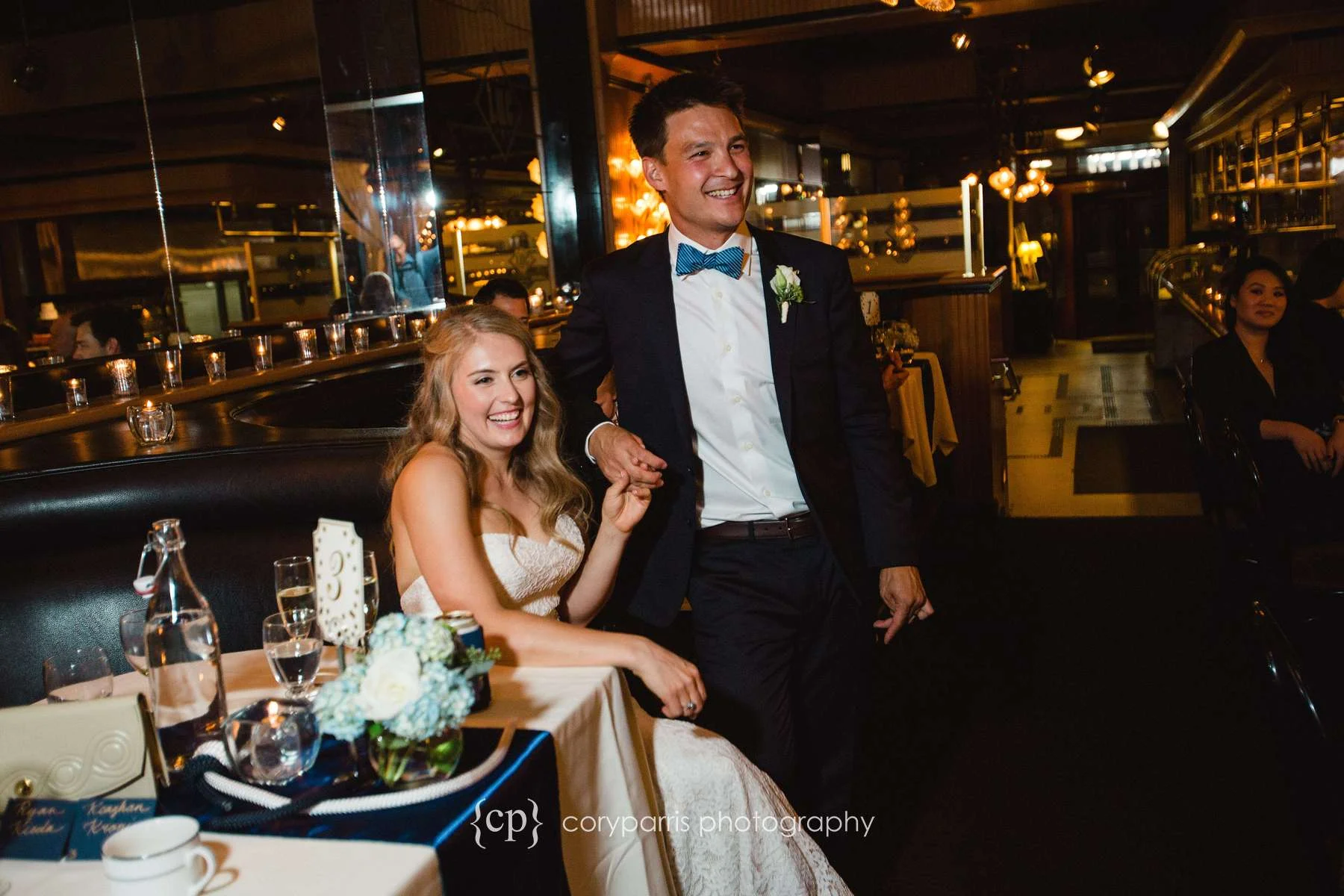 Wedding reception at Lake Union Cafe
