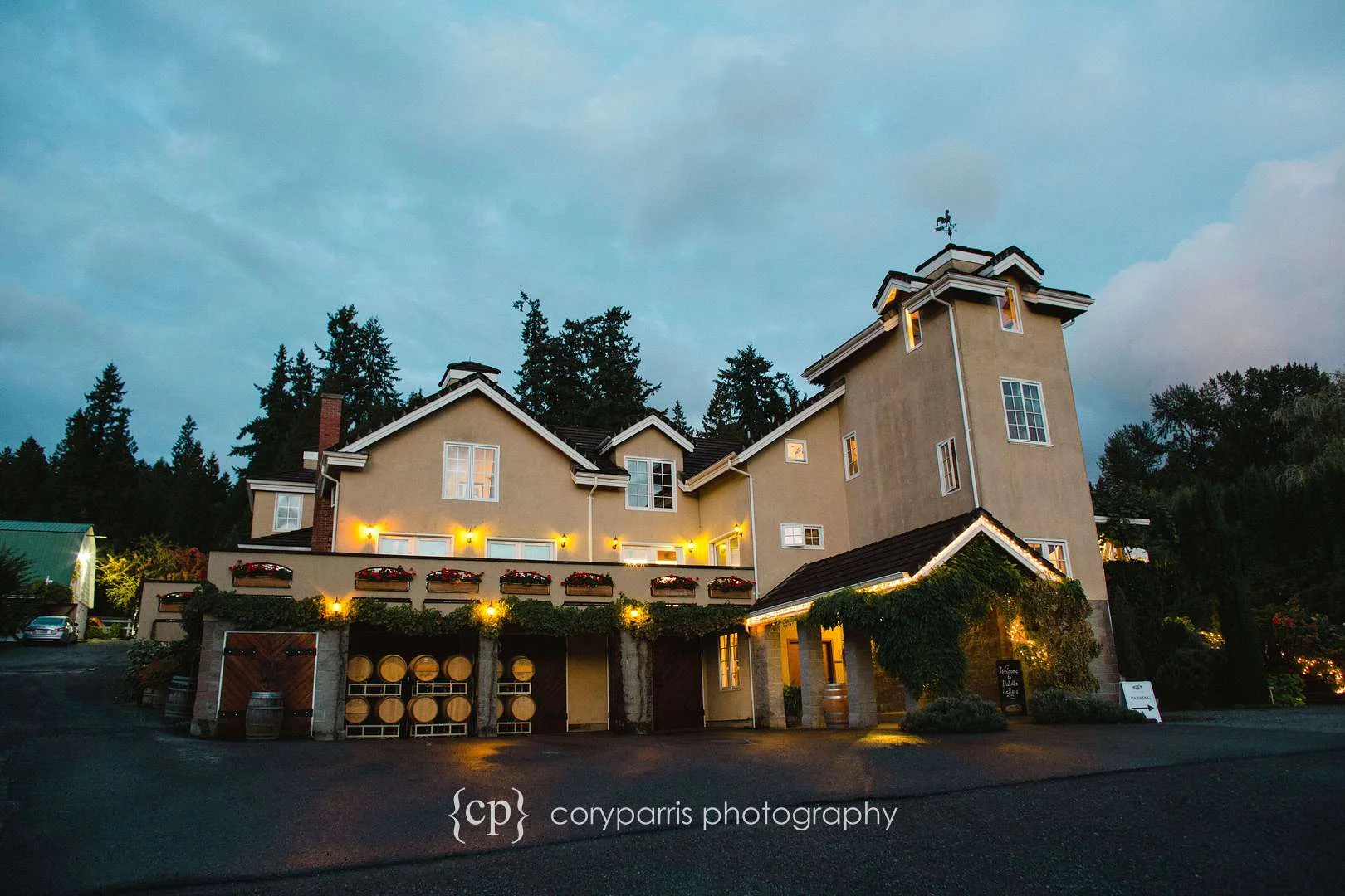 DeLille Cellars Chateau wedding venue in Woodinville