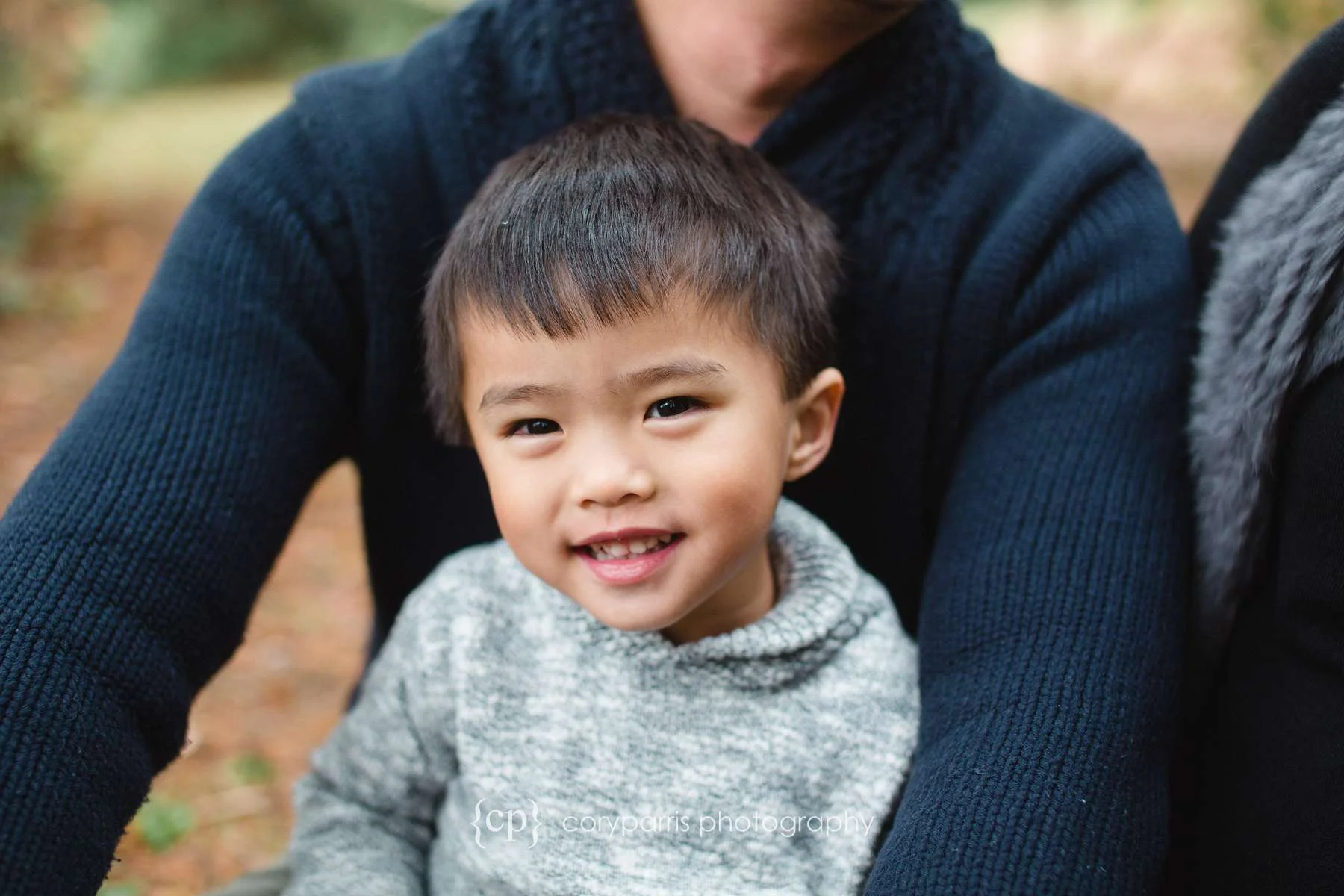 Family and child portraits at Washington Park Arboretum