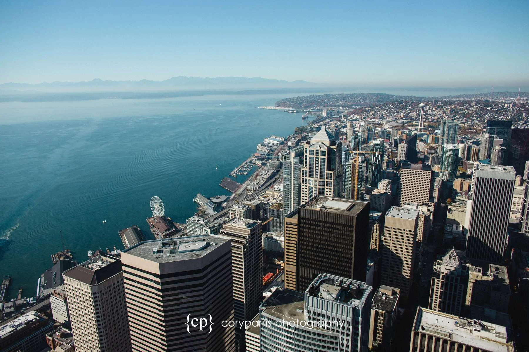 The view from the Columbia Tower Club looking North