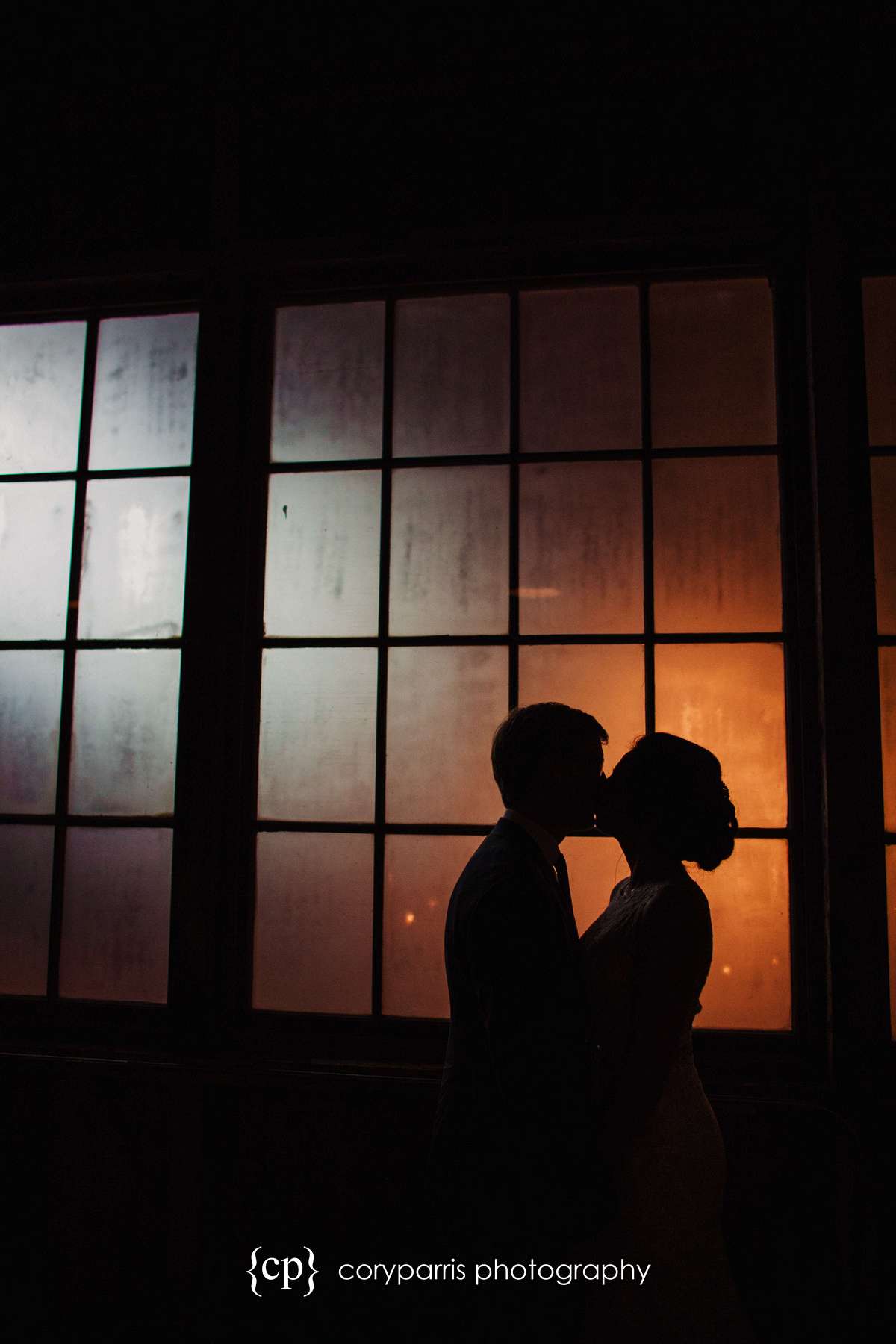 Incredible window for silhouette portrait