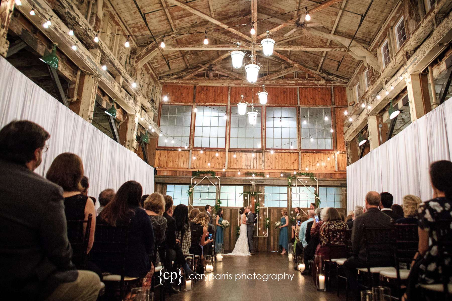 Wedding ceremony at SODO Park