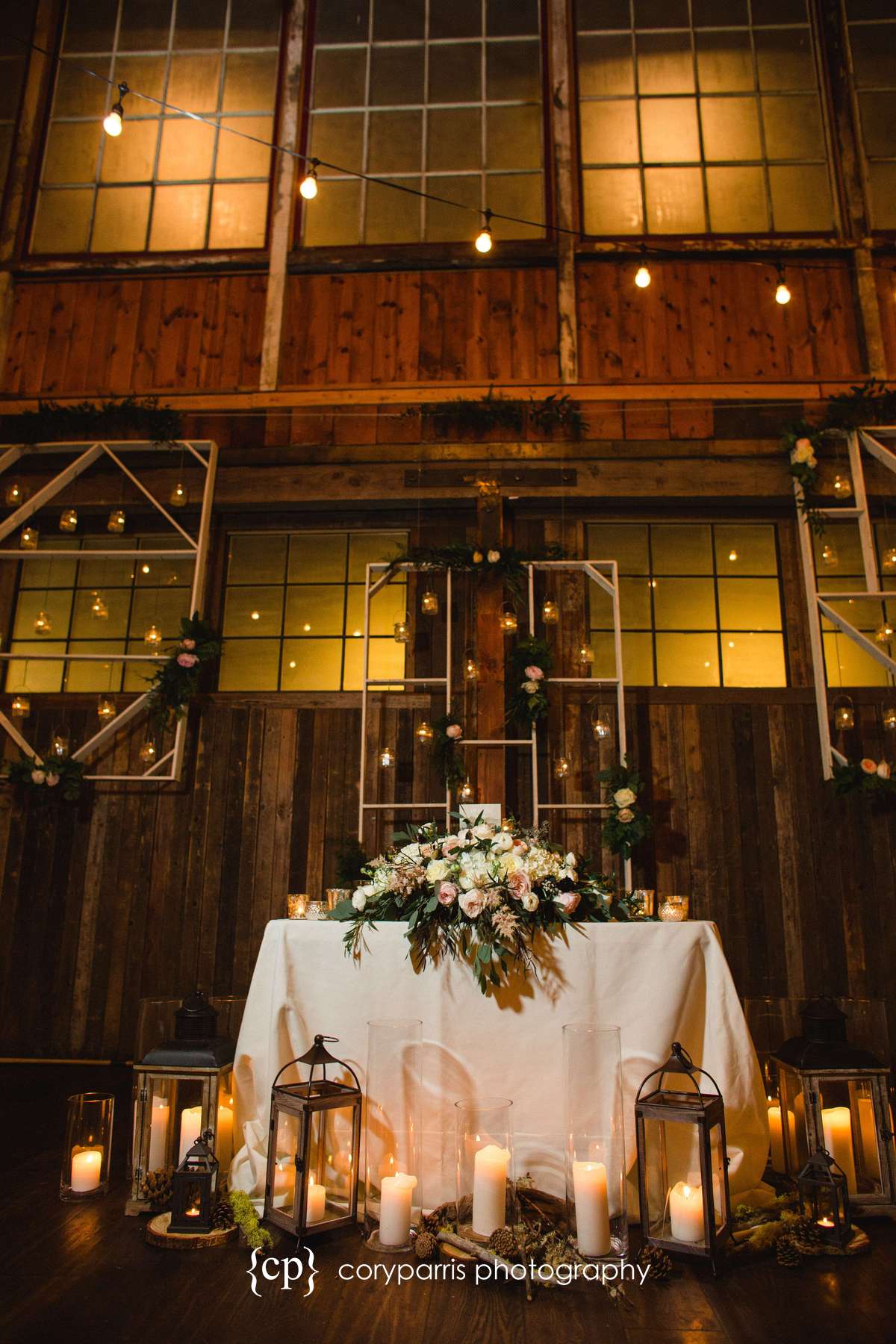 Wedding decor at SODO Park