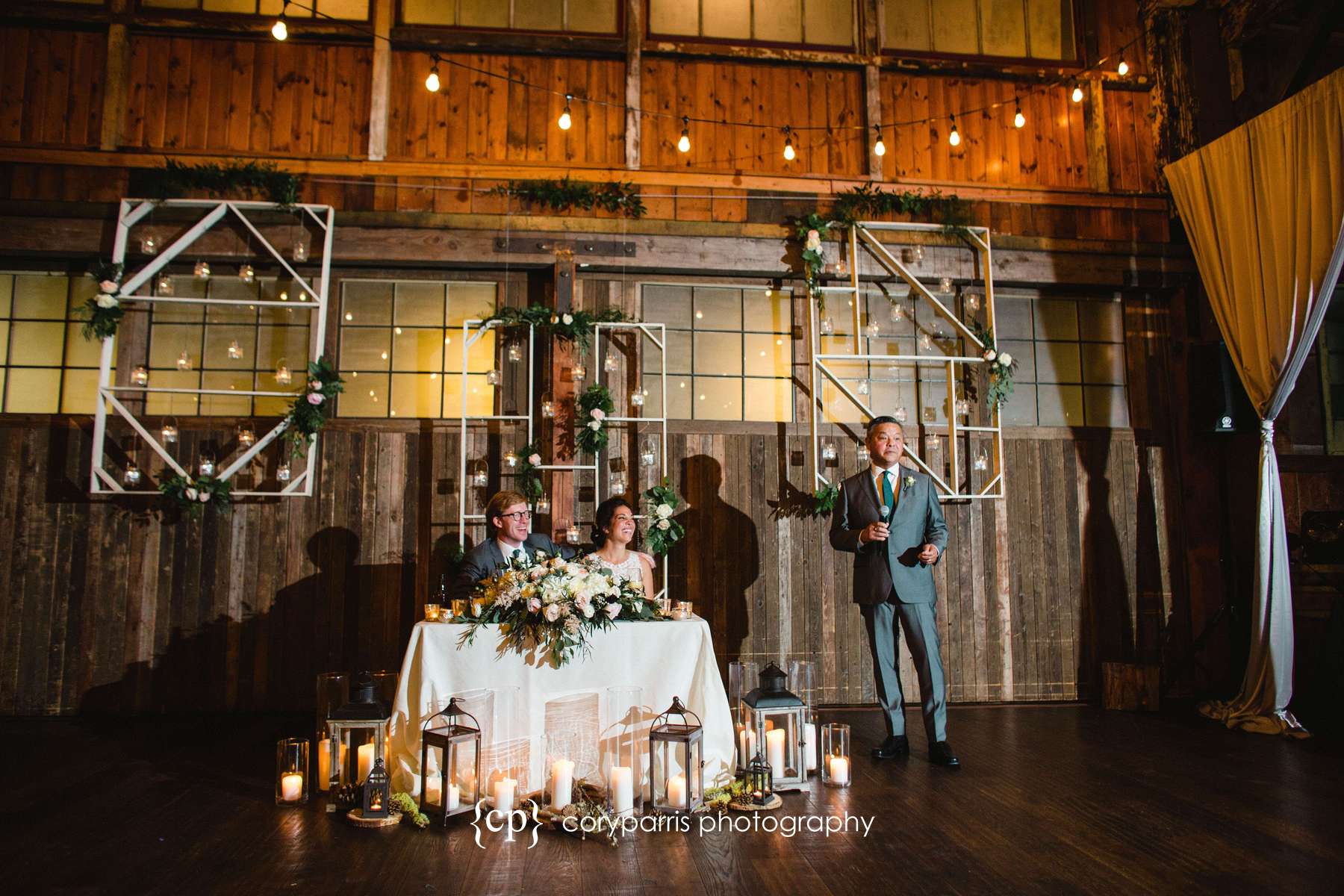 Father of the bride toast at SODO Park