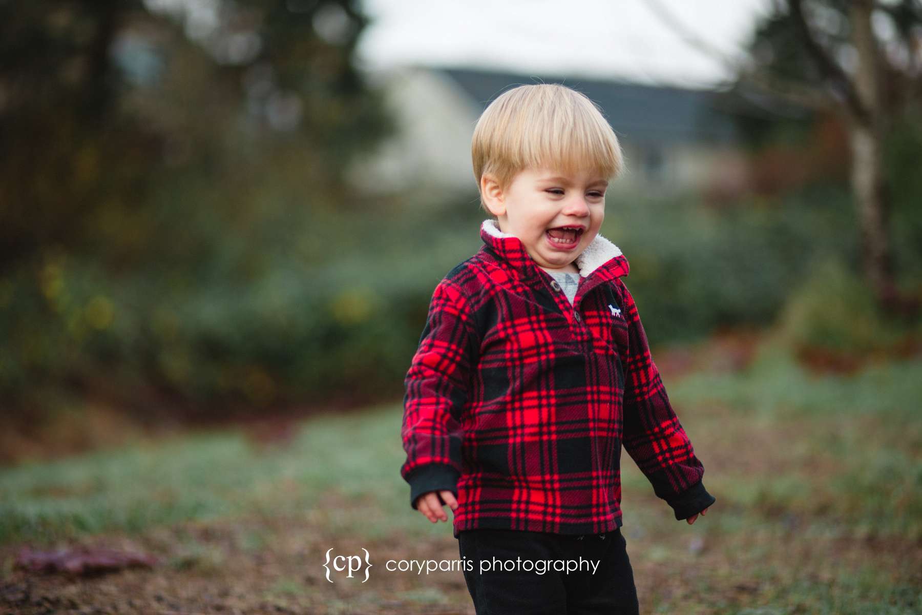 Laughing kid portrait Bothell