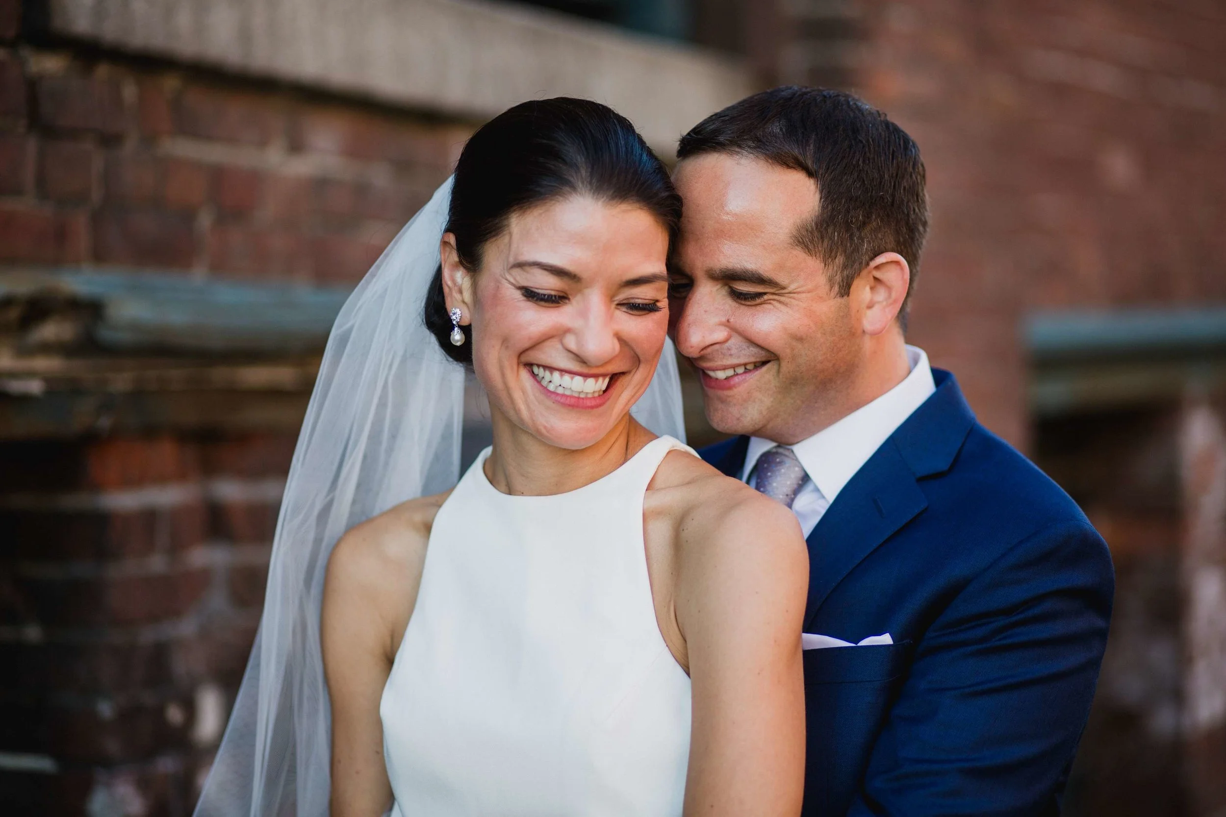 laughing couple portrait seattle wedding photography photo photographer