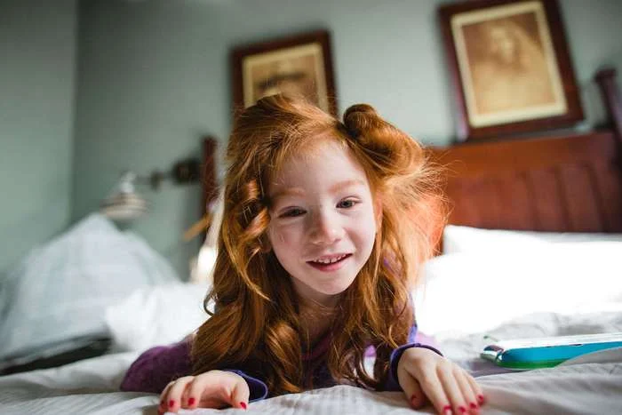 An adorable grandchild that introduced herself as "Emerald". That was not her name, but it is what I called her the rest of the day and she responded to it like she expected to be called Emerald all the time.