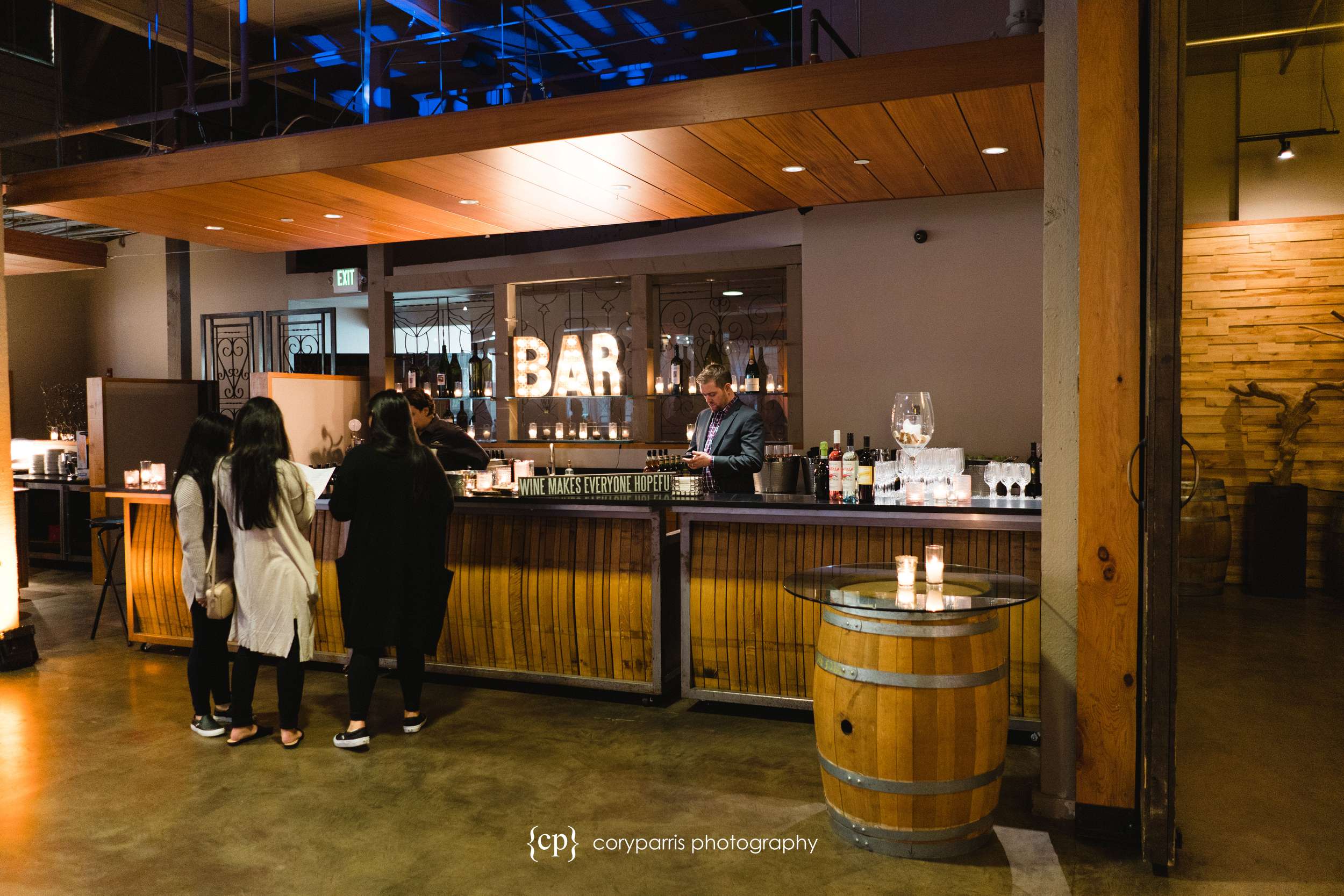 The bar area at The Foundry