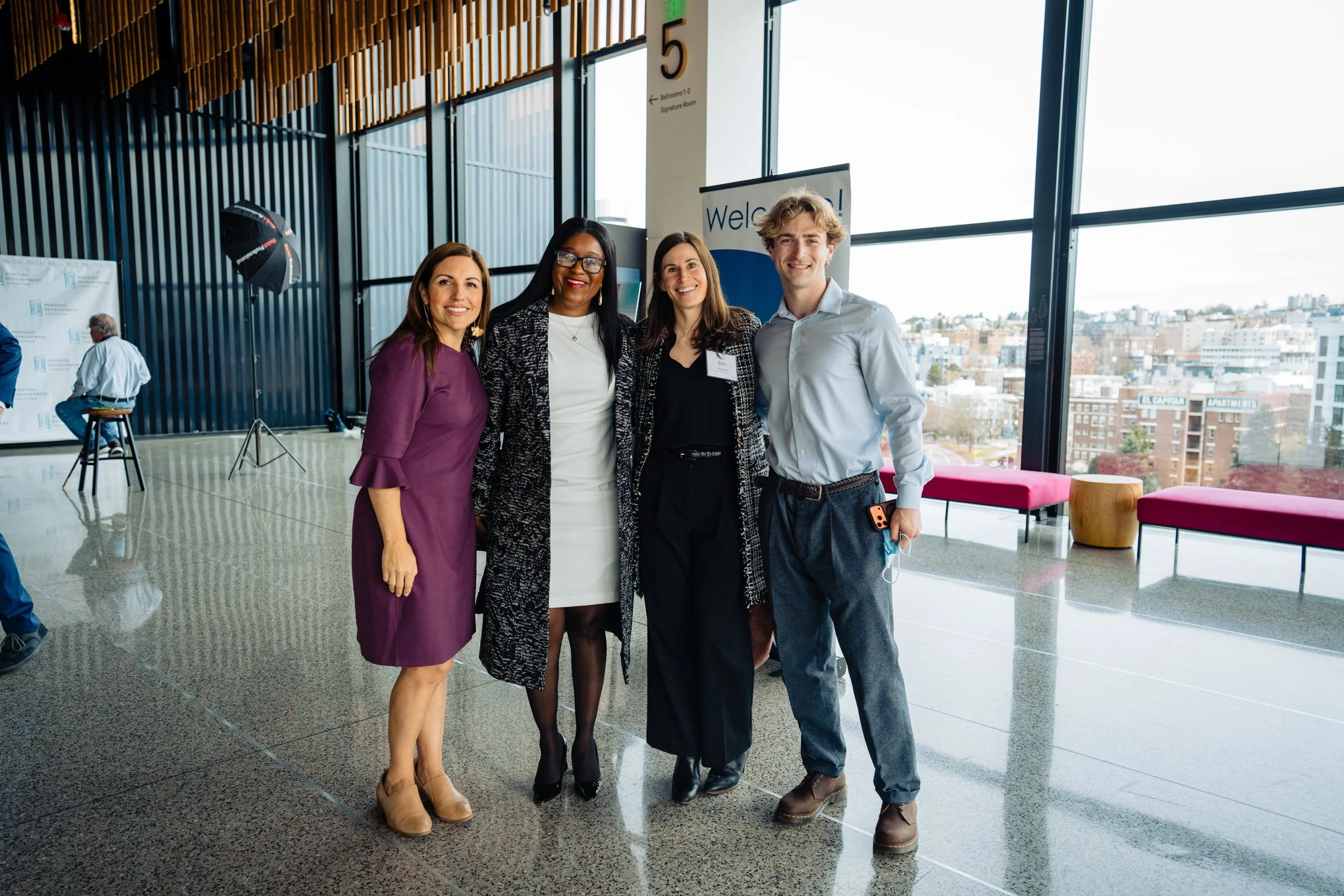  My son Kyler with some dignitaries. :) 
