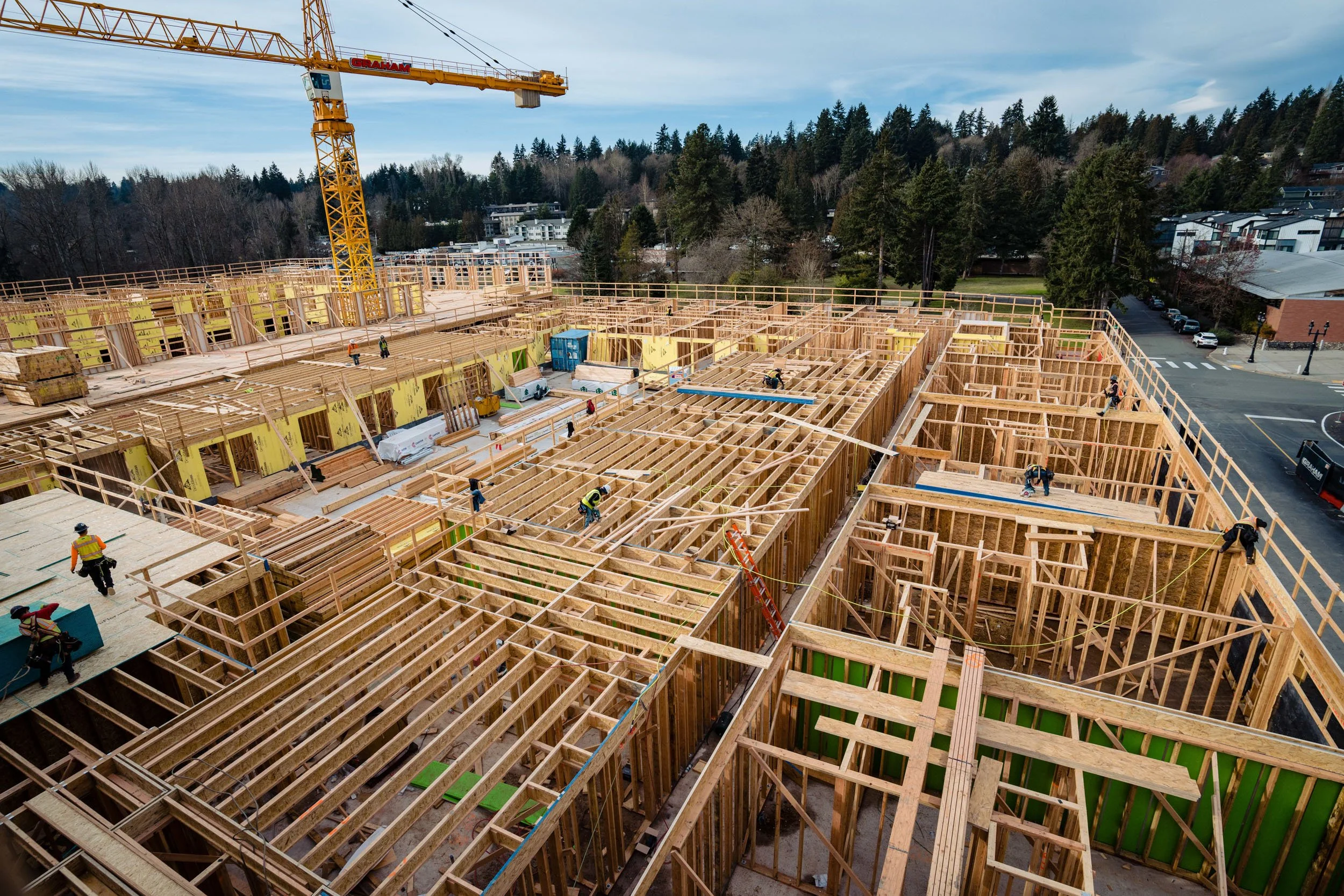 Behind the Scenes: Documenting the Rise of Alexan Bothell with Graham Construction
