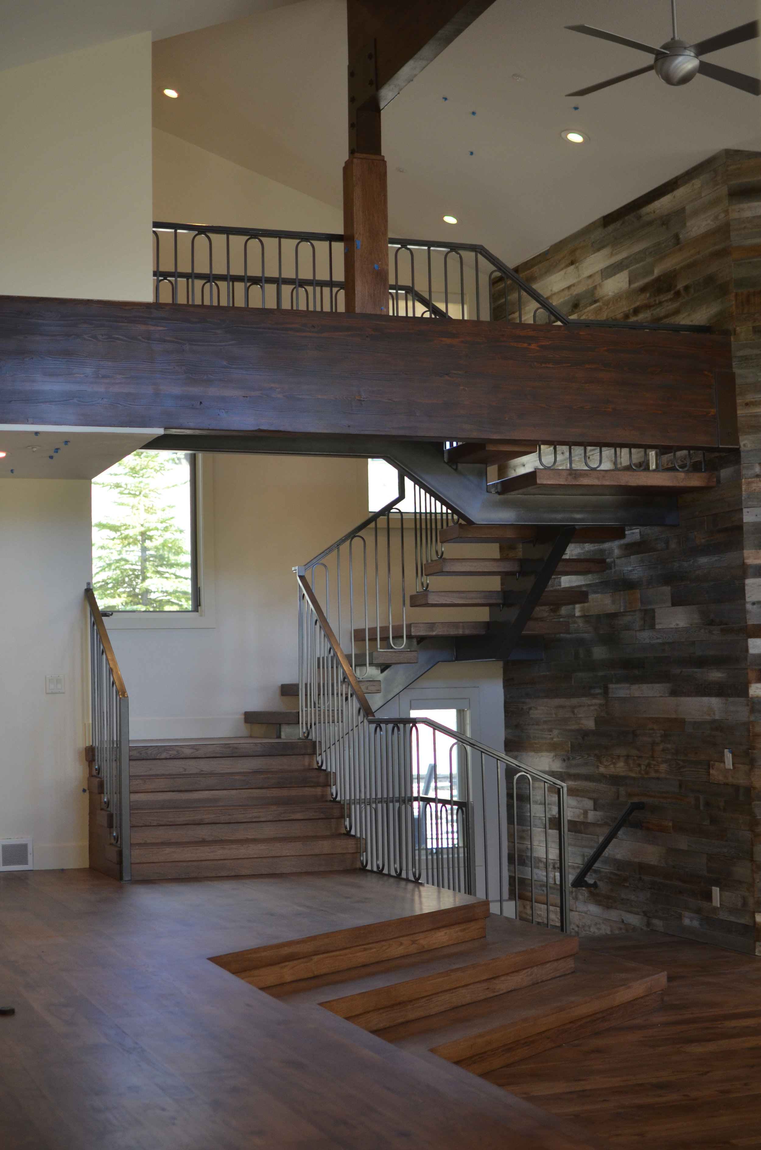 Freestanding Single Stringer Hickory Staircase.jpg