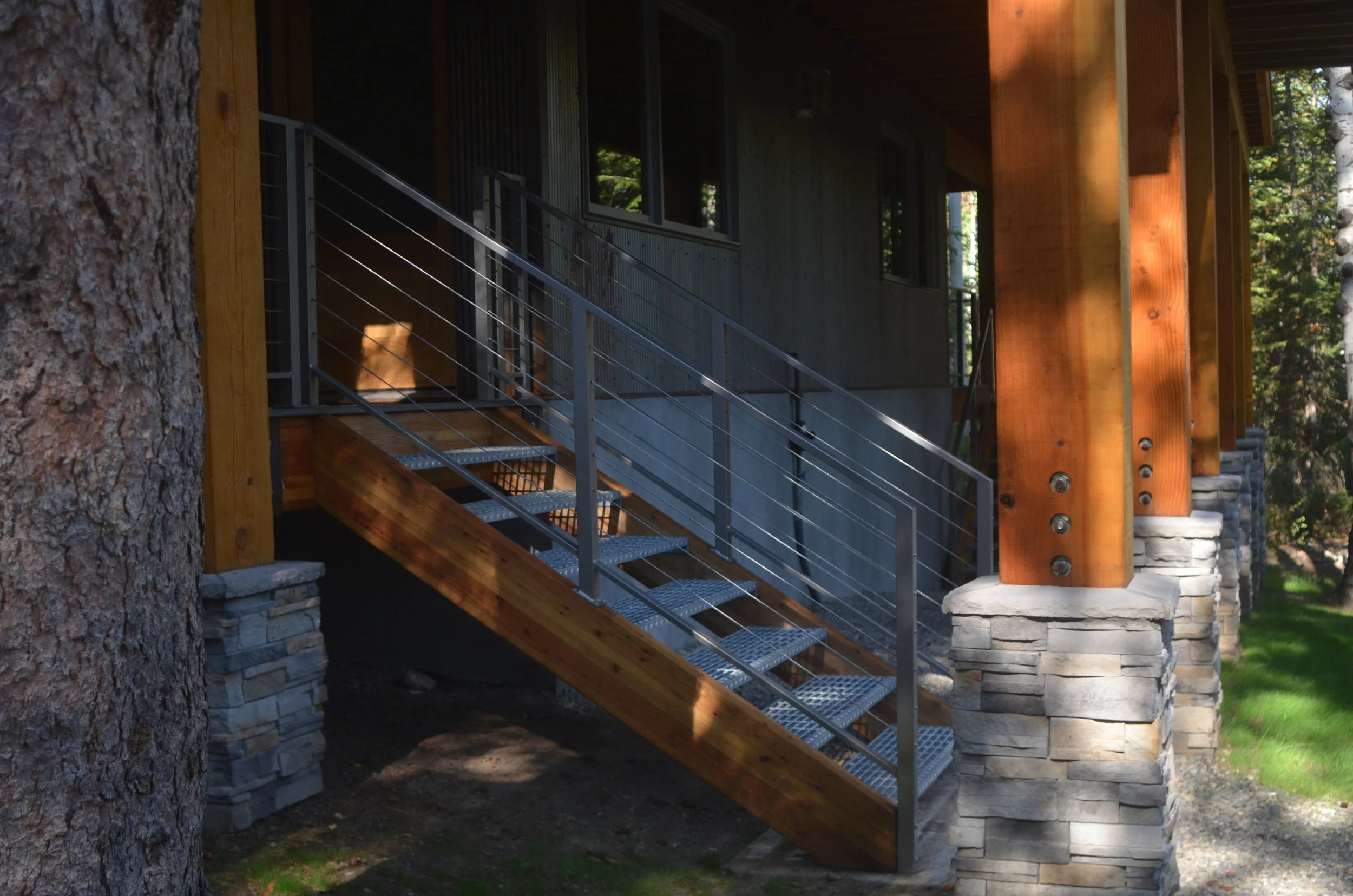 Exterior Staircases Titan Architectural Products Of Utah