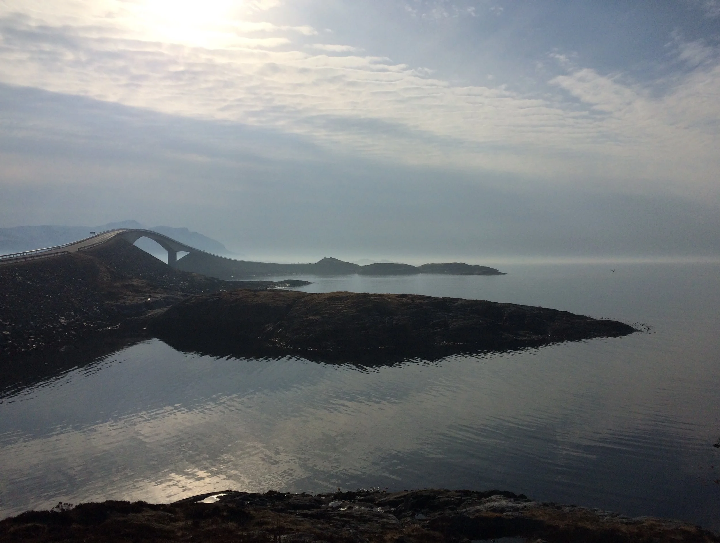 The Atlantic Road. I was incredibly lucky to get driven out to the Atlantic Road by the school custodian, Jean, and her brother! 