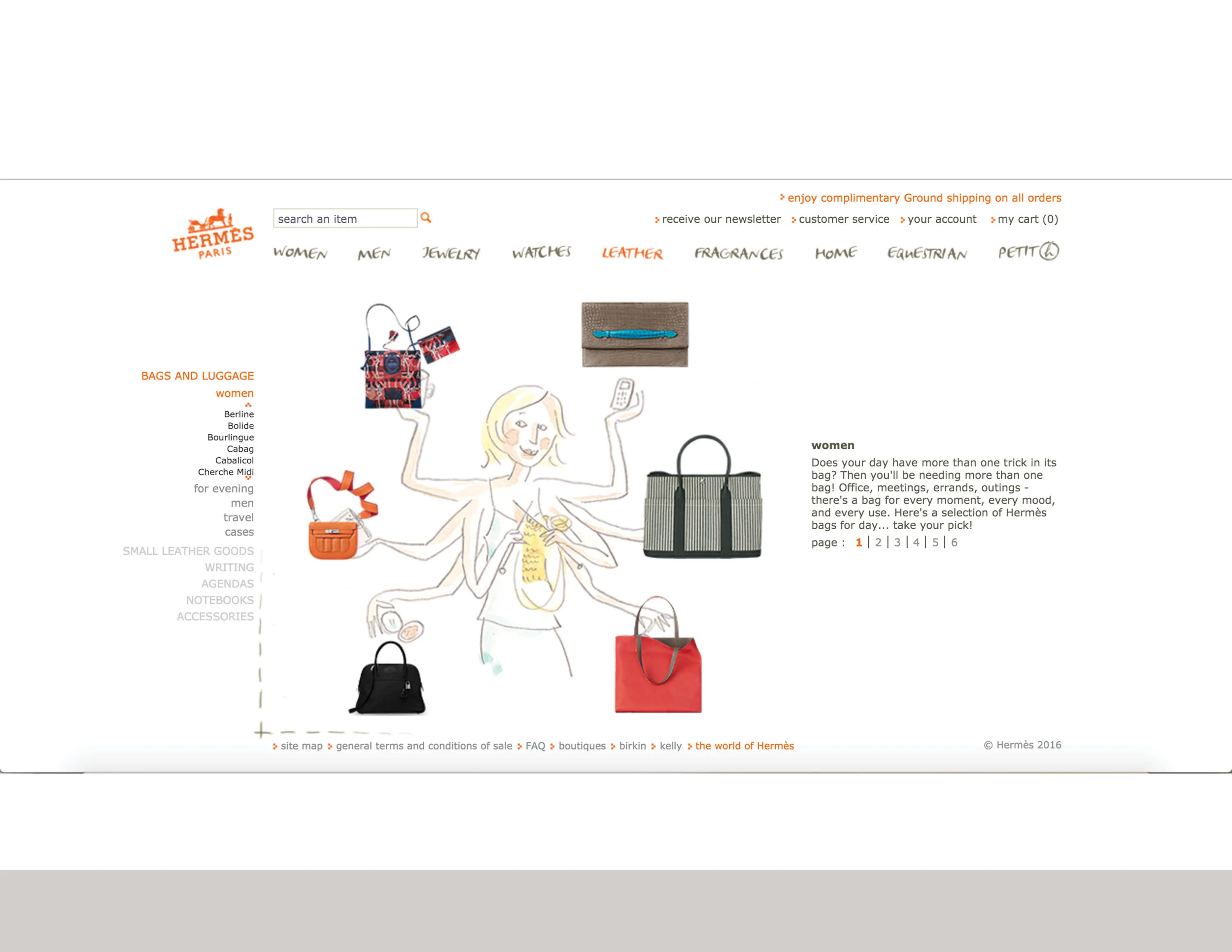 hermes website