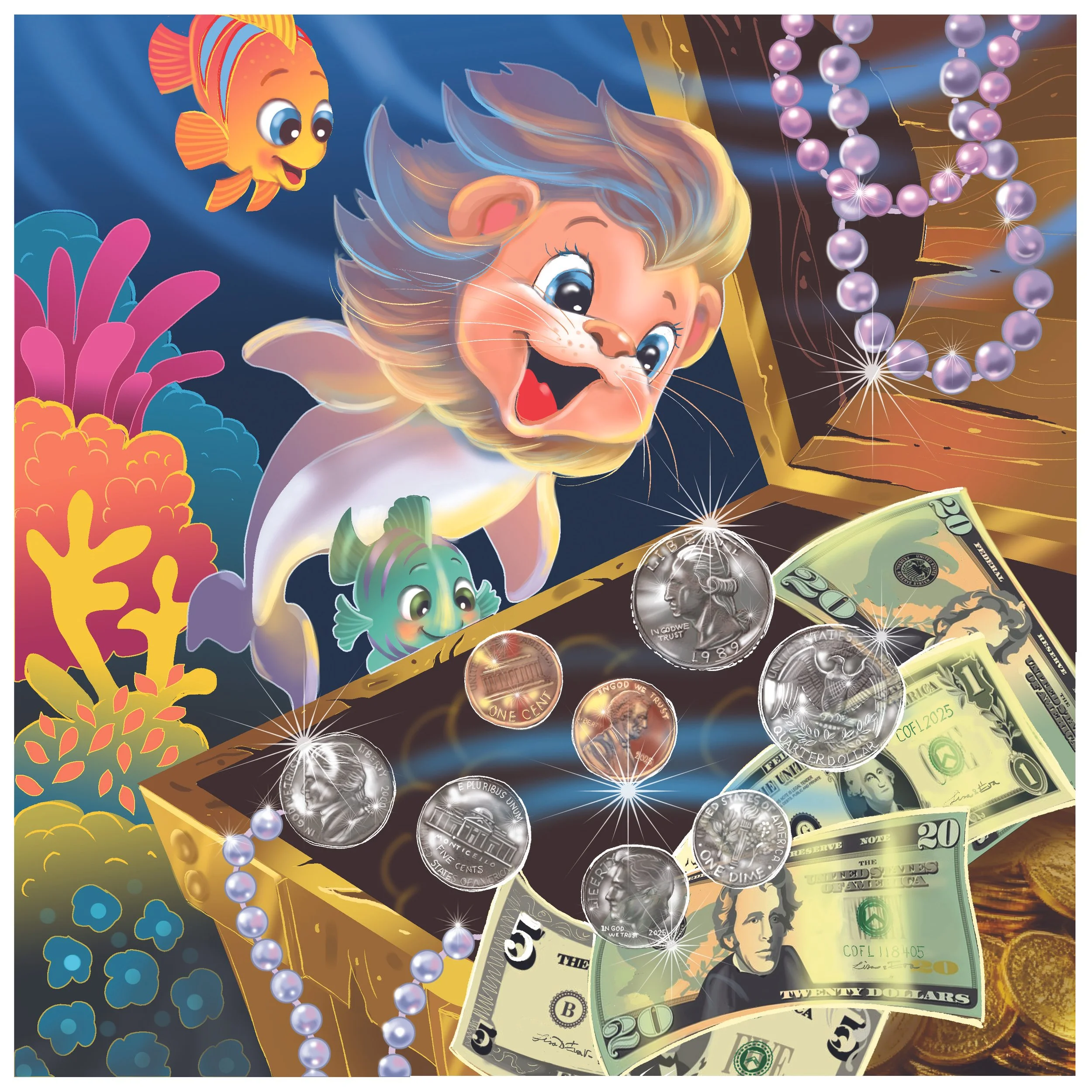 LionPhin's Money Adventure