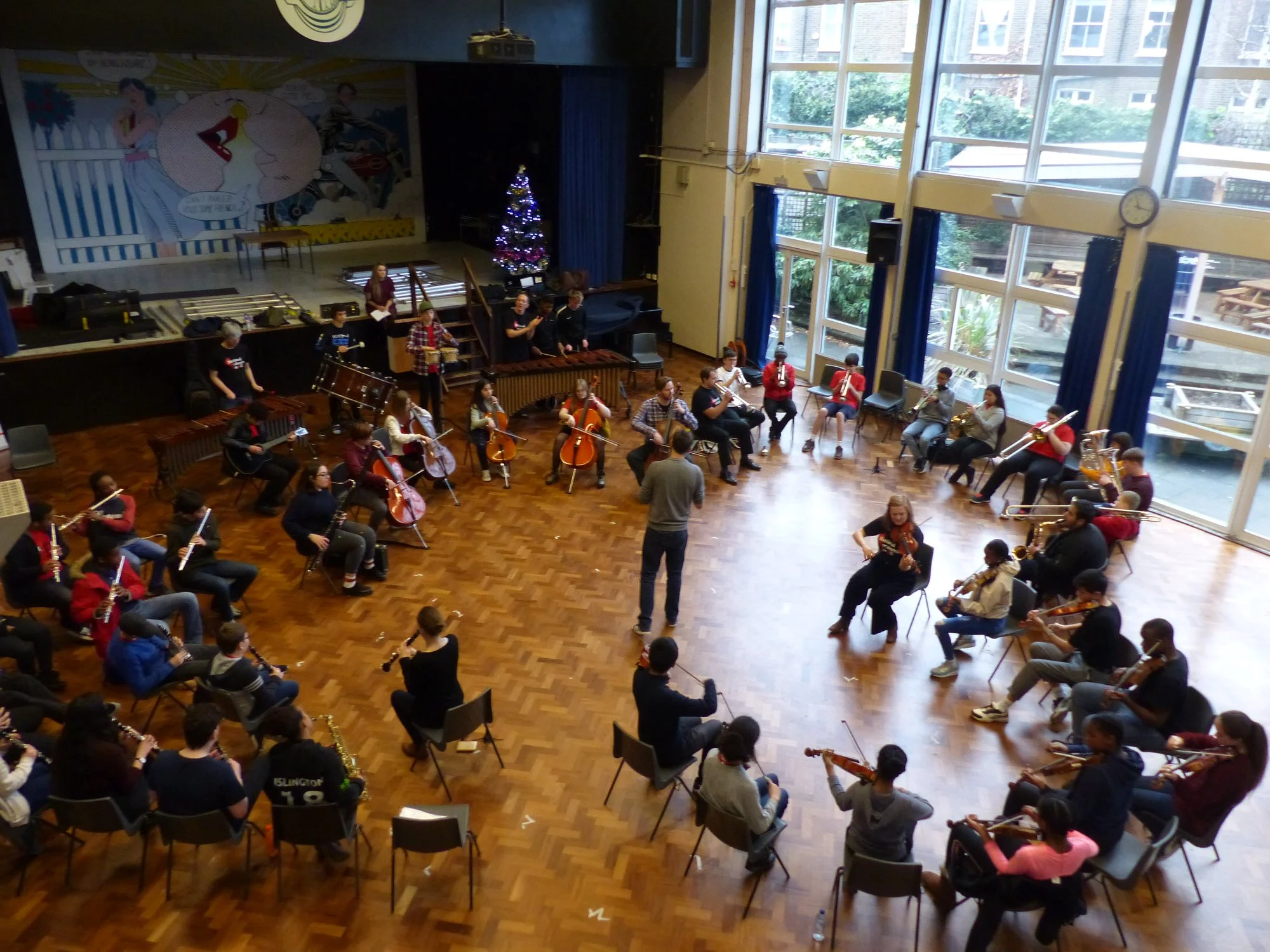 NOFA musicians developing their creative ideas