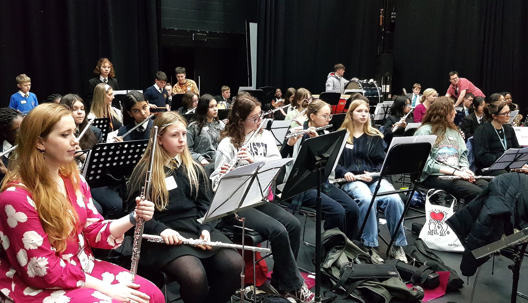 Our superb woodwind section