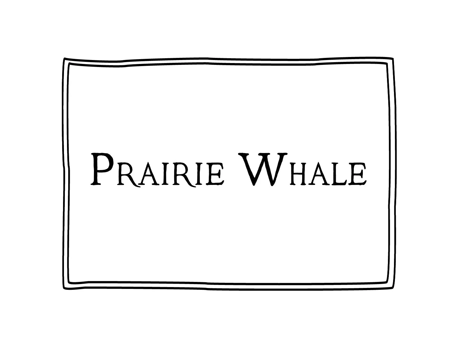 Prairie Whale Logo