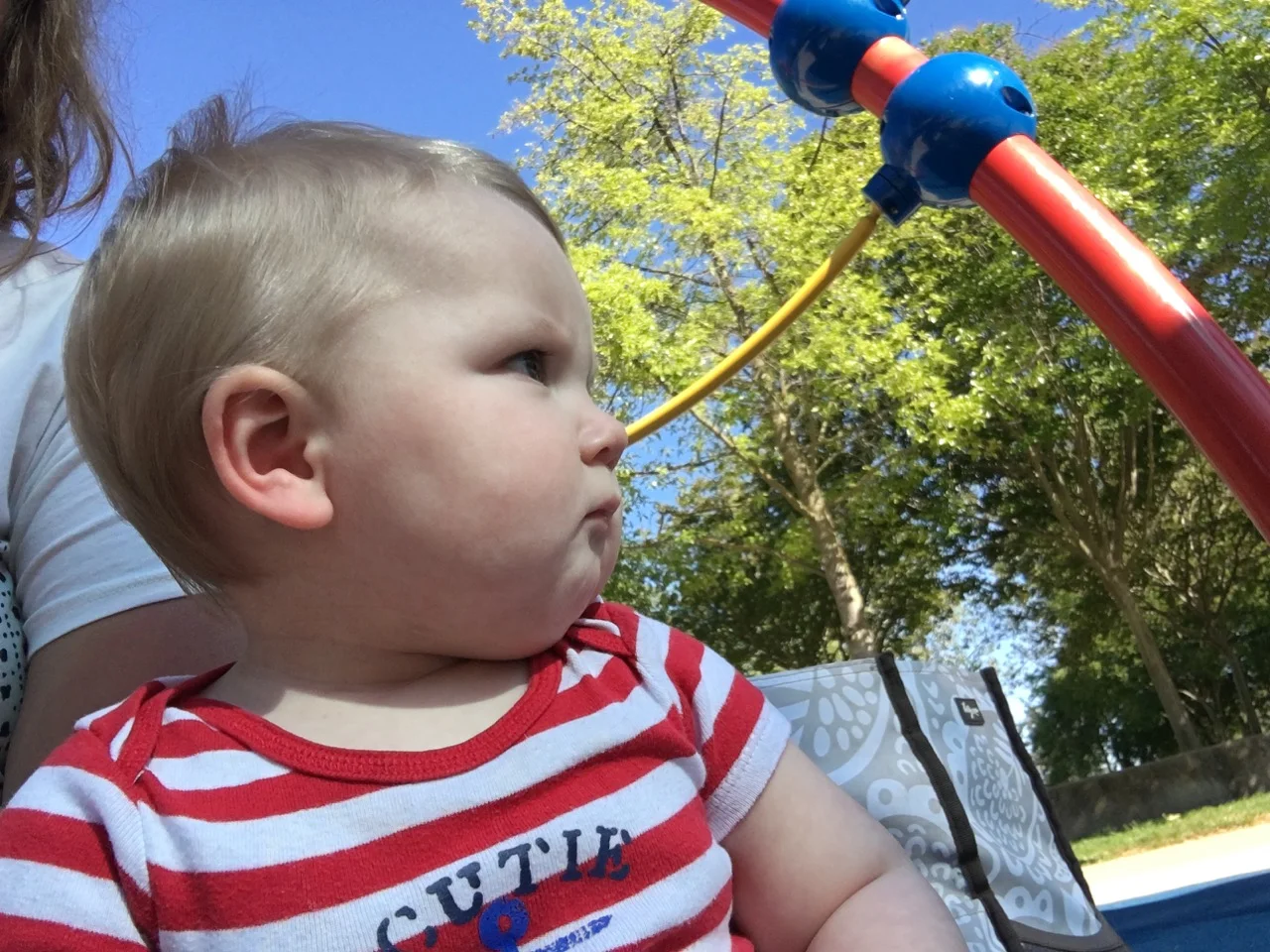 Pondering at the park