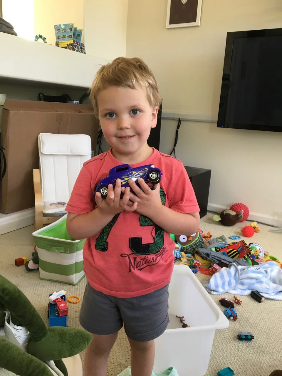 W23: He made a model car with dad