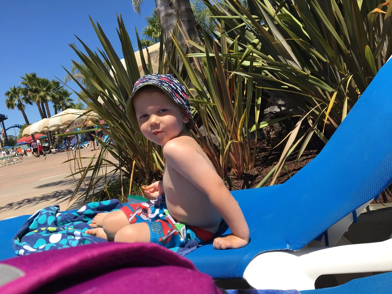 W27: Enjoying the waterpark at Great America