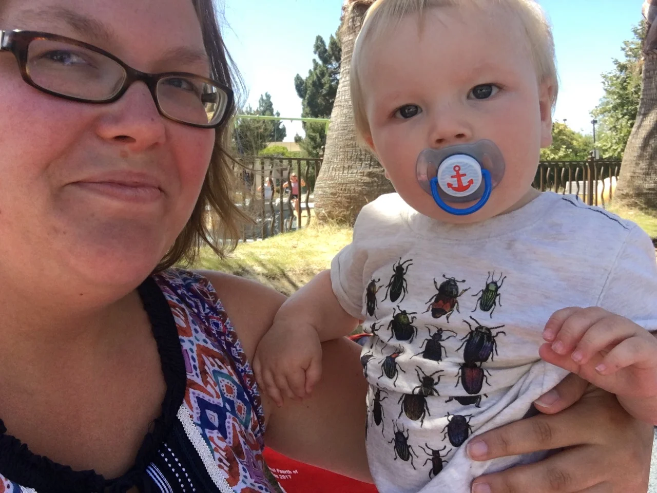 Park selfie