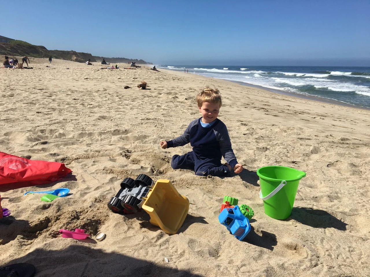 Beach day (June)