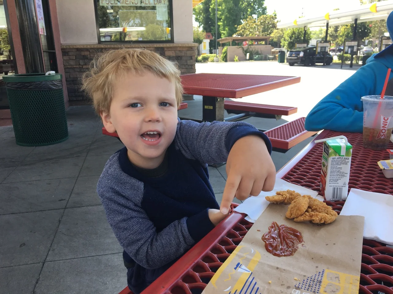 Sonic for lunch (July)