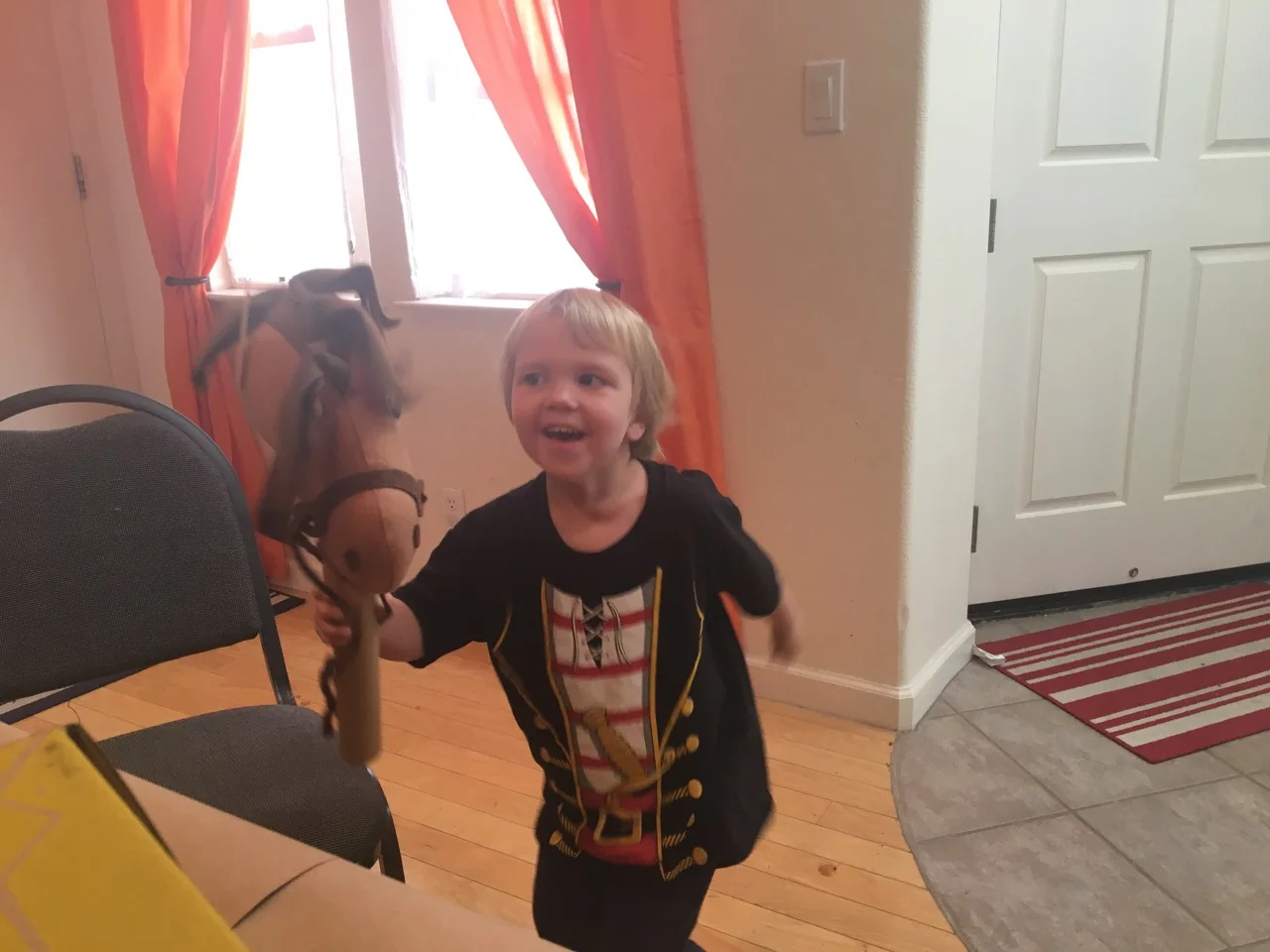 Birthday project -- making a horse (October)