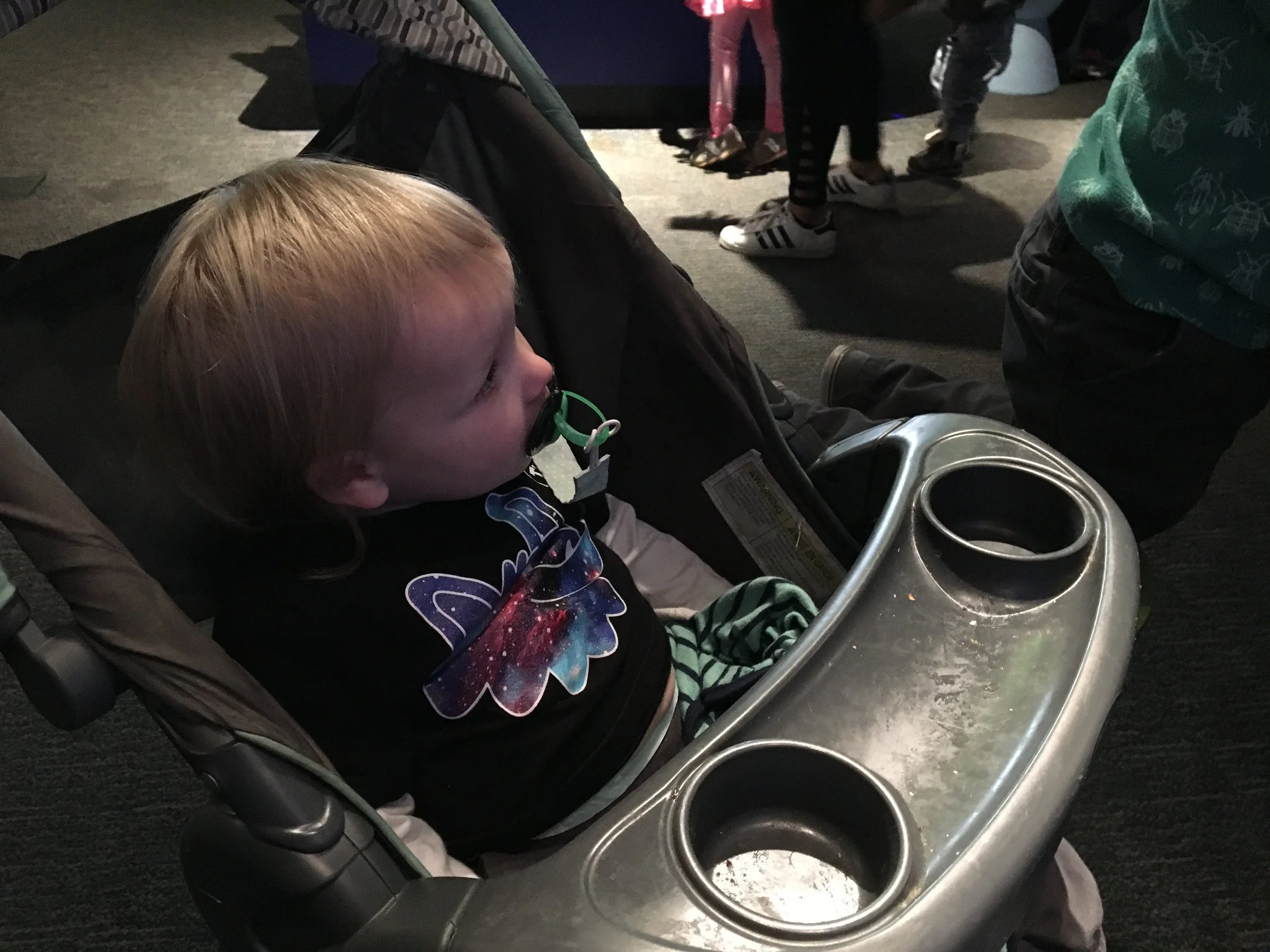 At the space museum