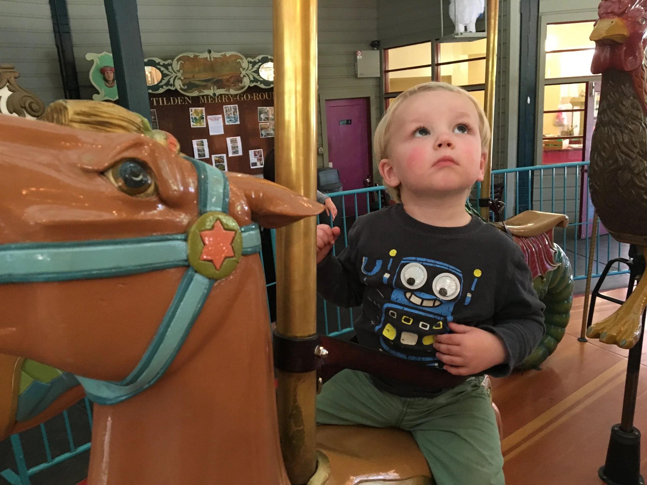 Carousel ride!