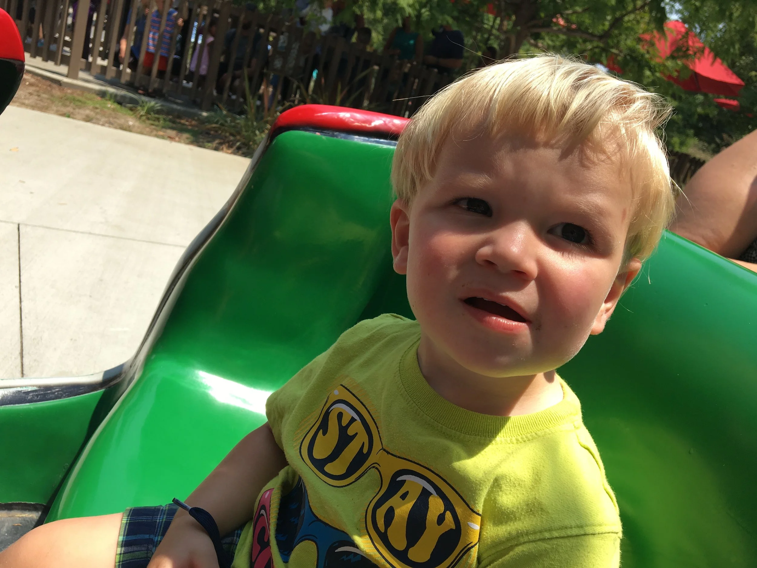 Promise that he likes this ride