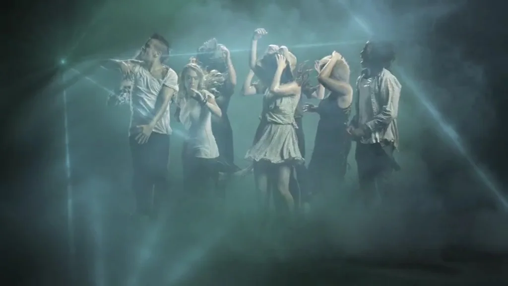 "Dance Space" Club V Music Channel Campaign