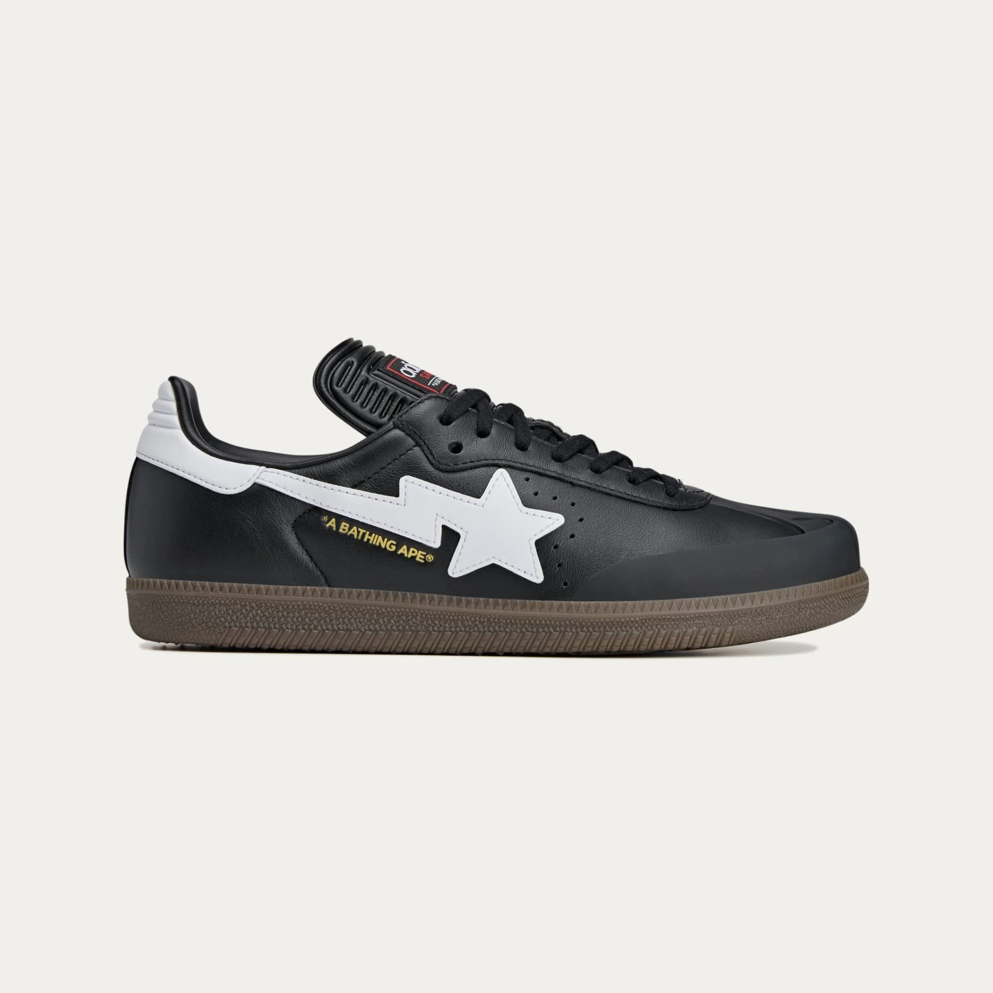Adidas Samba BAPE® in Black/White/Gum