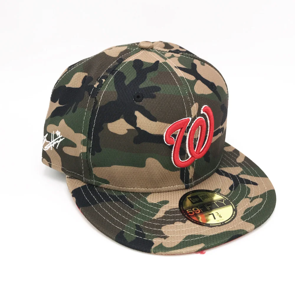 Adidas Washington Wizards Camo Hat MAJOR X New Era X Bryce Harper