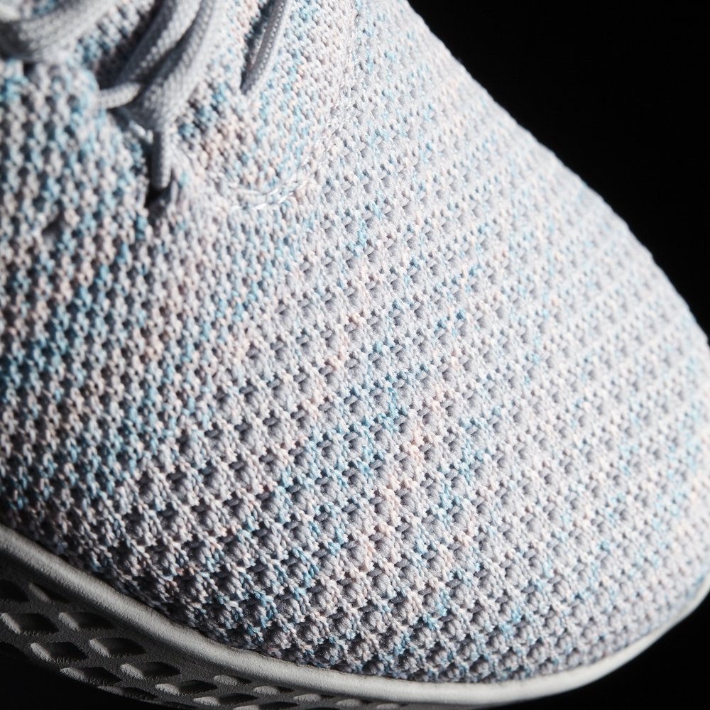 Adidas X Pharrell Williams Tennis Hu in Blue/Pink/Light Grey — MAJOR