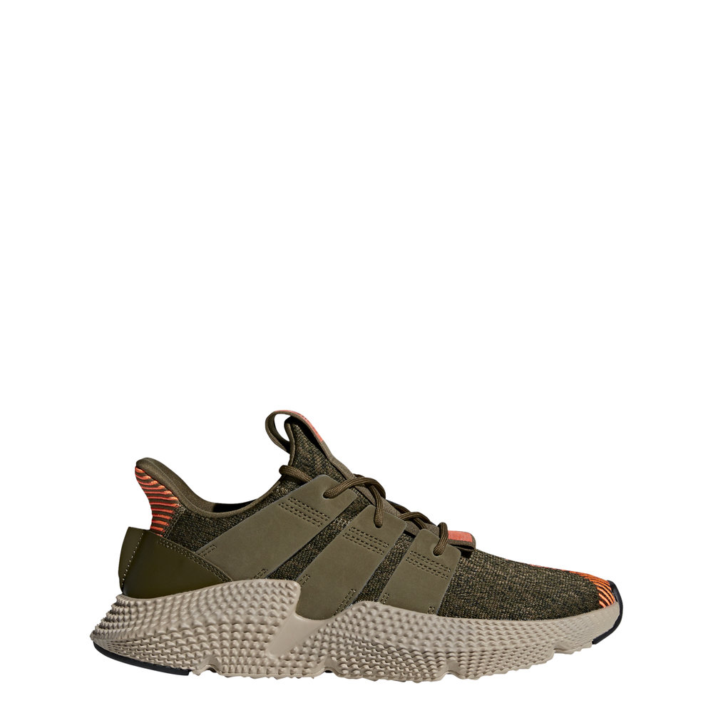 Adidas Prophere for Men in Trace Olive/Solar Red