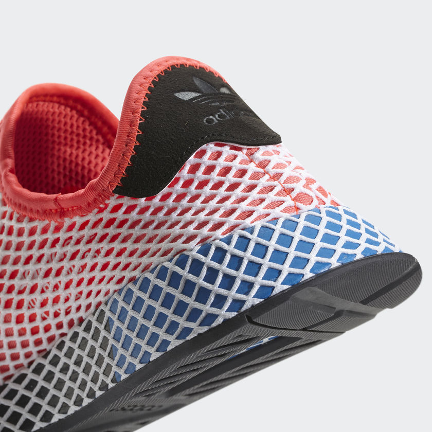 energy Rodeo To emphasize Adidas Deerupt in Solar Red/Bluebird — MAJOR