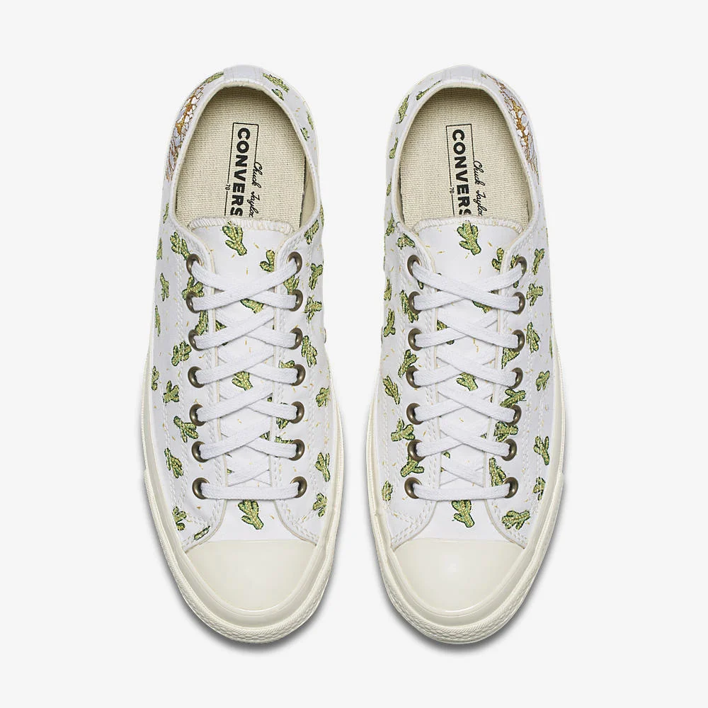 converse cactus embroidery