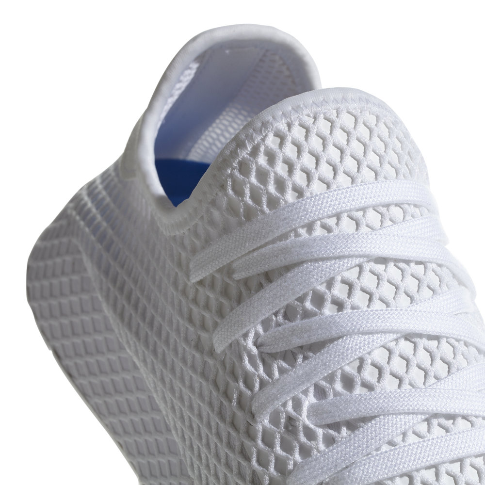 Adidas Deerupt in Triple White — MAJOR