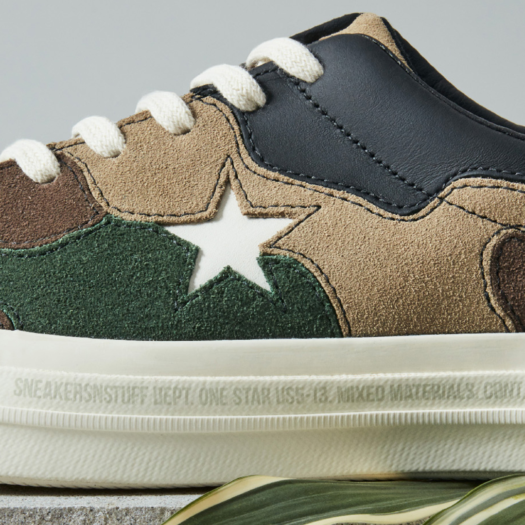 converse one star camo