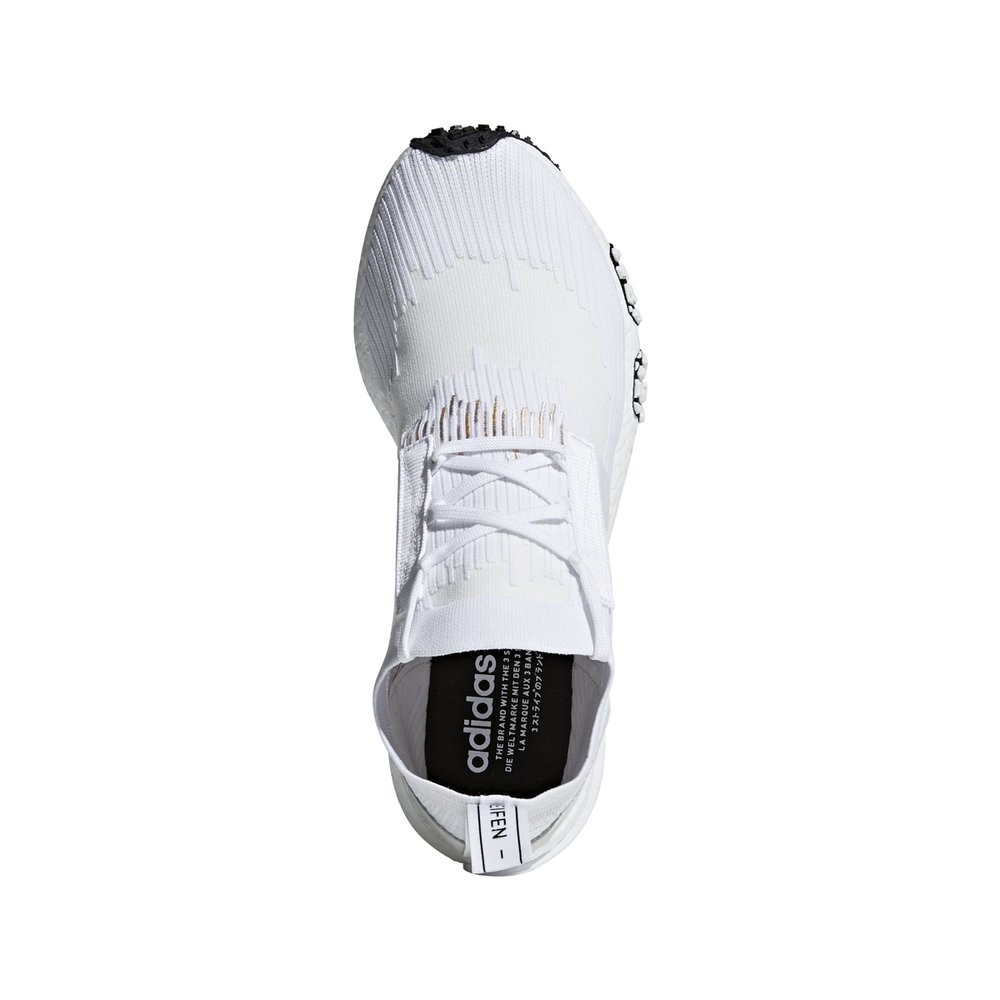 Adidas NMD_Racer Primeknit in Triple White  MAJOR