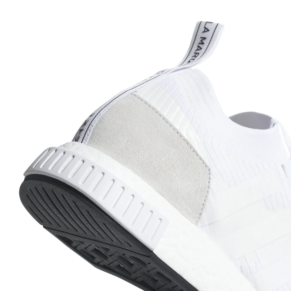 Adidas NMD_Racer Primeknit in Triple White  MAJOR