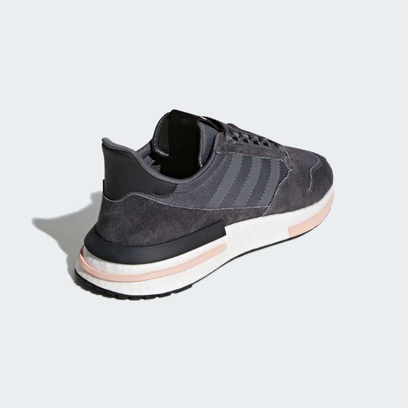 Adidas ZX 500 RM in Dark Grey/White/Clear Orange — MAJOR