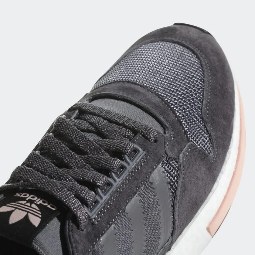 adidas gazelle silver green womens adidas Originals ZX 500 RS - Core Black/Ftw White/Carbon - Trainers main image 0